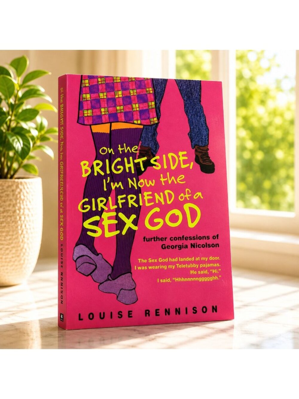 On The Bright Side Im Now The Girlfriend Of A Sex God By Louise Rennison Paperba